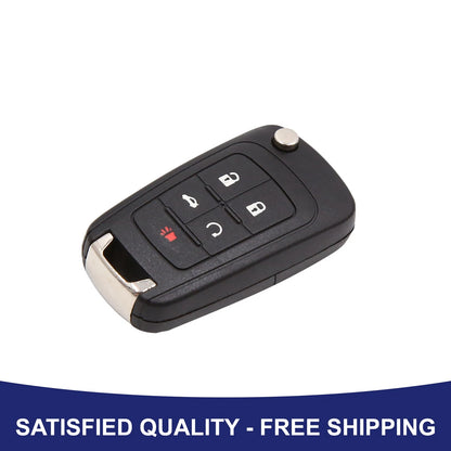5 Button Uncut Key Fob Remote Shell for Chevy Camaro (2010 - 2013)