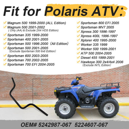 Heavy Duty Handlebar for Polaris Sportsman MV7 (1996–2005)