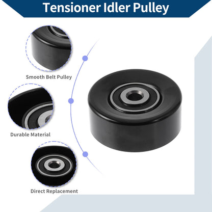 Drive Belt Idler Pulley for Hyundai Santa Fe (2007-2018) 1 Pc