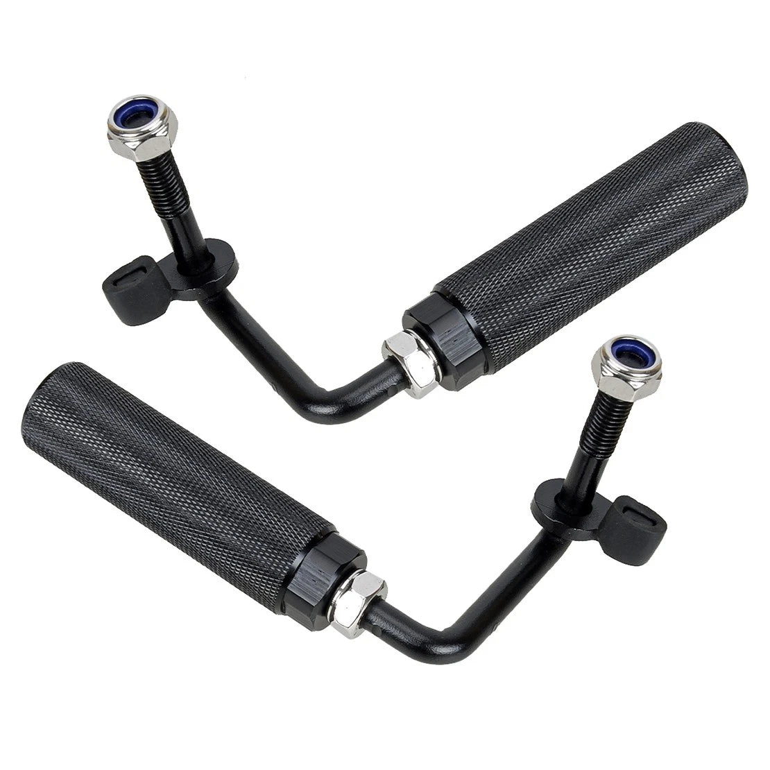 2 x Step Footrest Pedal Peg Door Hinges for Jeep Wrangler JK JKU JL (2007-2020)