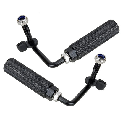2 x Step Footrest Pedal Peg Door Hinges for Jeep Wrangler JK JKU JL (2007-2020)
