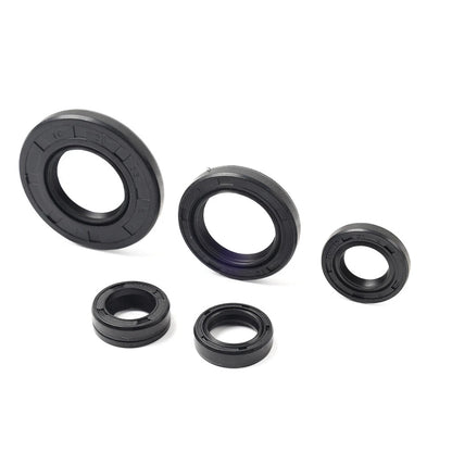 5 x Motorcycle Engine Gear Shaft Oil Seals for Yamaha YBR125 (2005-2016)