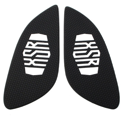 Black Slip Sticker Traction Side Gas Fuel Tank Pad for Yamaha XSR155 (2021-2023)