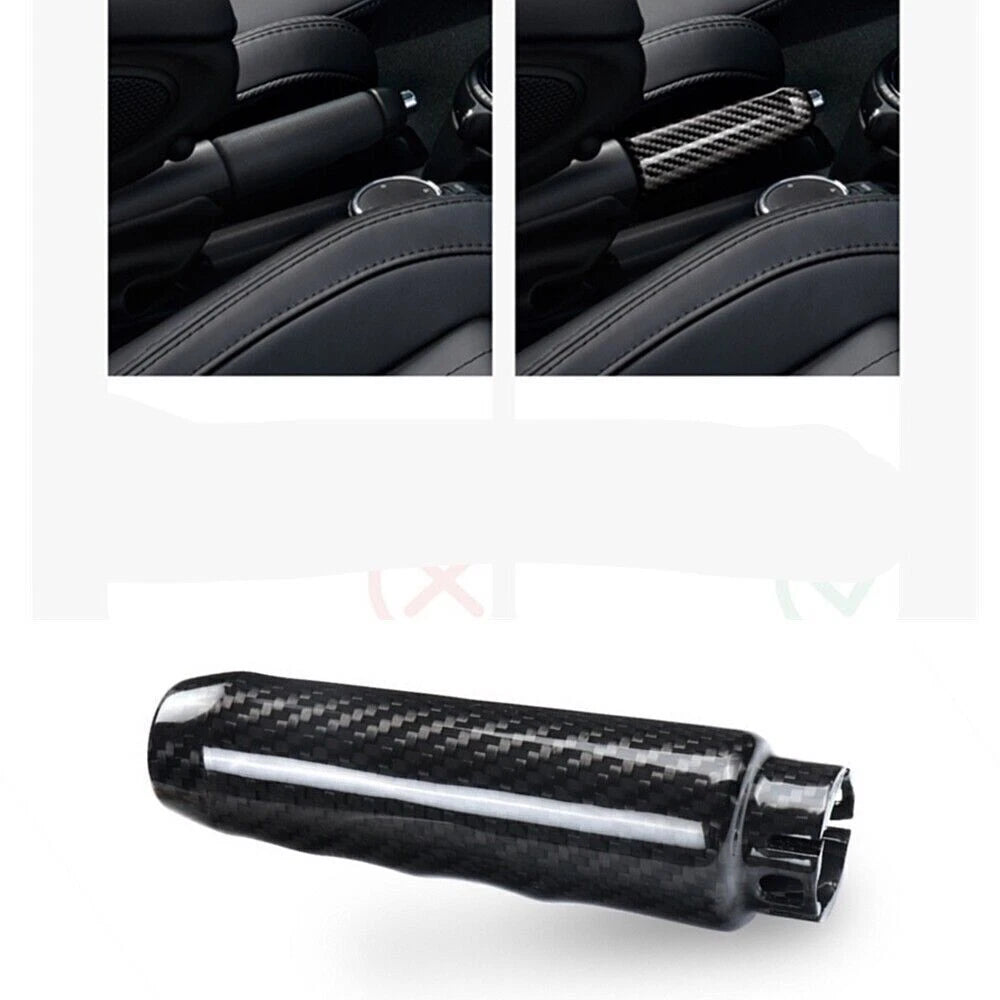 Carbon Fiber Console Parking Brake Cover for Mini Cooper F55 F56 F57 (2014-2023)