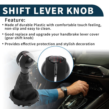 6 Speed Manual Gear Shift Knob w/ Cover for Mini Cooper F55 F56 (2014-2023)