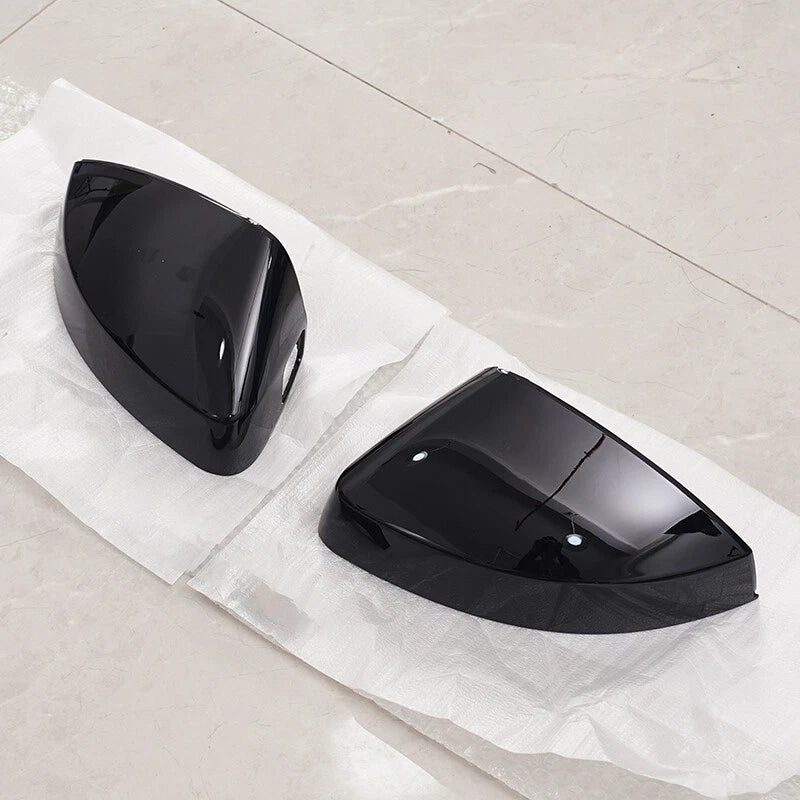 Gloss Black Mirror Cover Caps for AUDI A3 8V S3 RS3 2014-2020 (2 x)