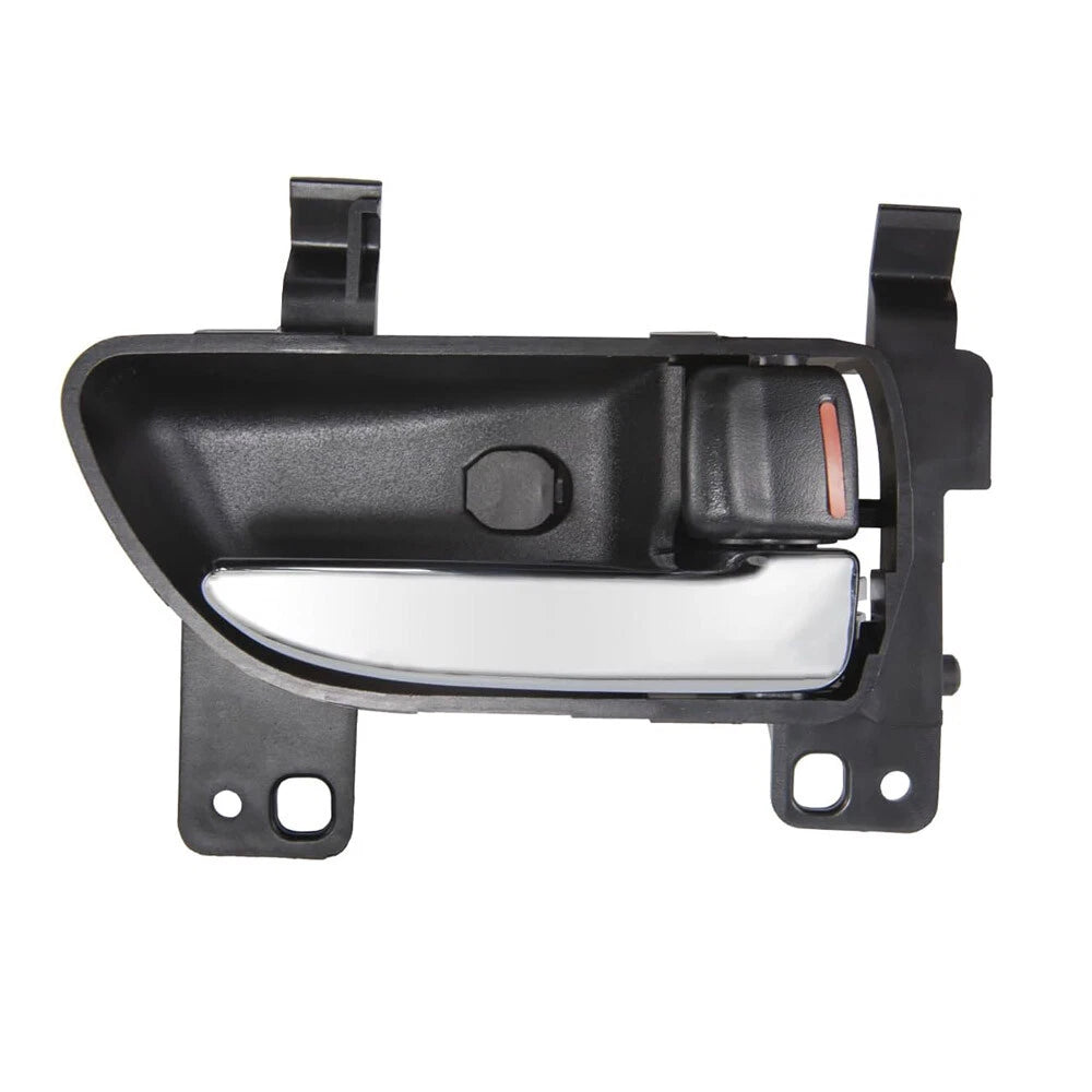 Black Inside Right Door Handle w/ Chrome Lever for Subaru Forester, Impreza