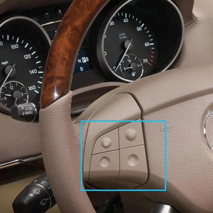 4 Button Steering Wheel Control Switches for Mercedes-Benz W164 W251 W245