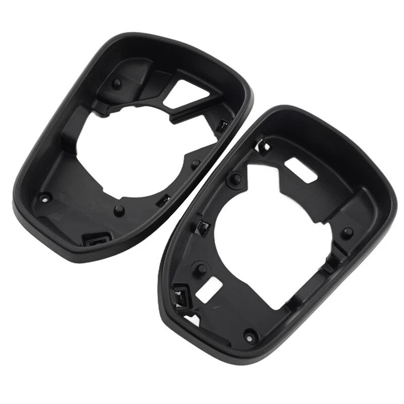 2 x Black Side Mirror Frame Trim for Ford Fusion (2013-2020)