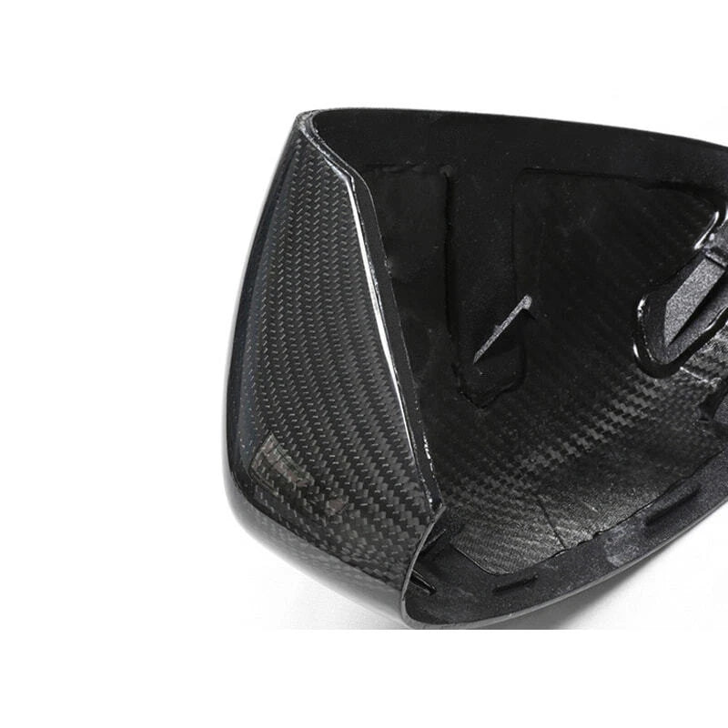 Dry Carbon Fiber Side Mirror Cover Cap Replace for Maserati Levante 2016-2023