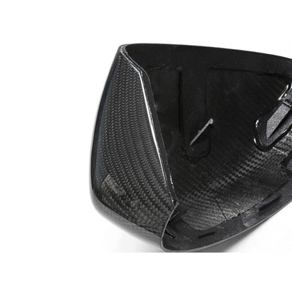 Dry Carbon Fiber Side Mirror Cover Cap Replace for Maserati Levante 2016-2023