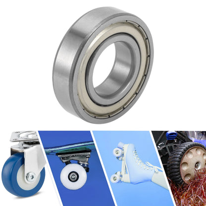 30x62x16mm Deep Groove Ball Bearings Lubricated Bearings