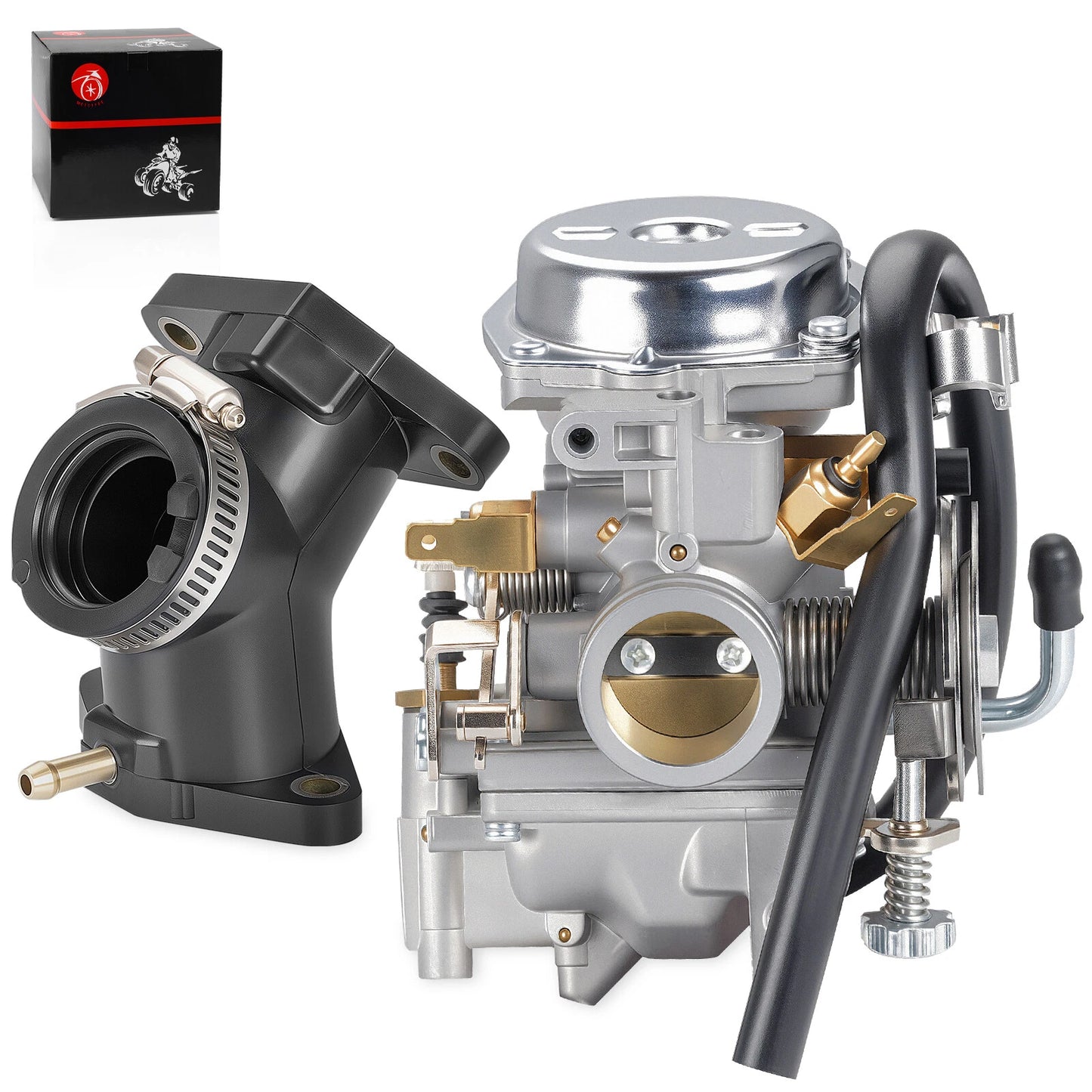 Carburetor Carb W/ Intake Manifold for Yamaha XV250 Virago (1988–2007)