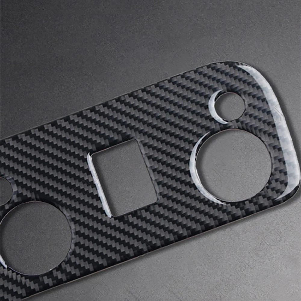 Carbon Fiber Look Roof Reading Lamp Light Cover for Ford Mustang (2015-2021)