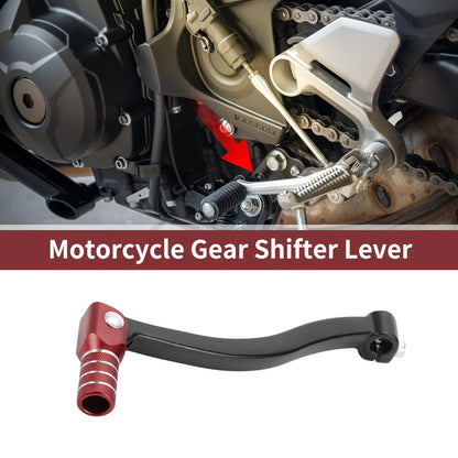 Shifter Lever Folding Black Red Motorcycle for Kayo T6
