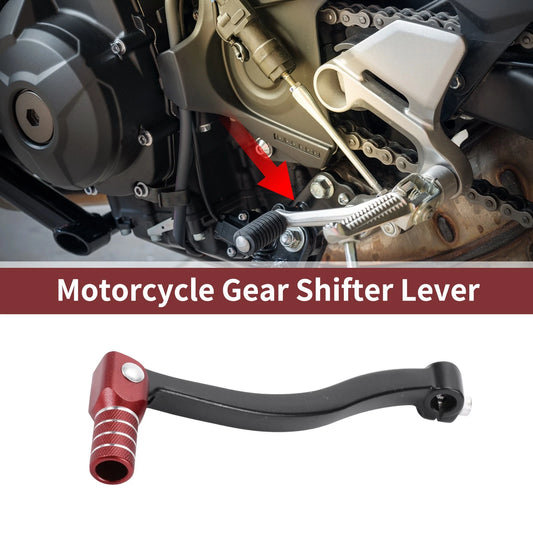 Shifter Lever Folding Black Red Motorcycle for Kayo T6