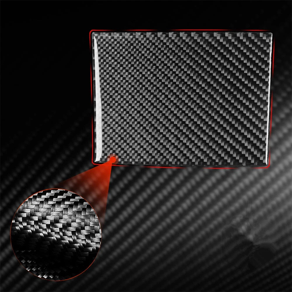 Carbon Fiber Rear Storage Box Cover for Benz CLA C117 (2013-2019)