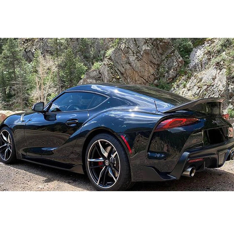 Carbon Fiber Rear Trunk Spoiler Wing V Style For Toyota Supra A90 A91 2019-2023