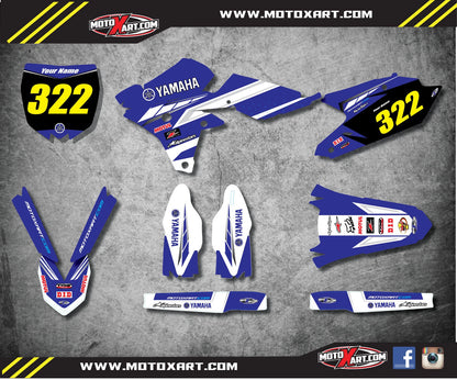 Custom Graphics Full Kit for Yamaha YZF 250 (2014-2017)