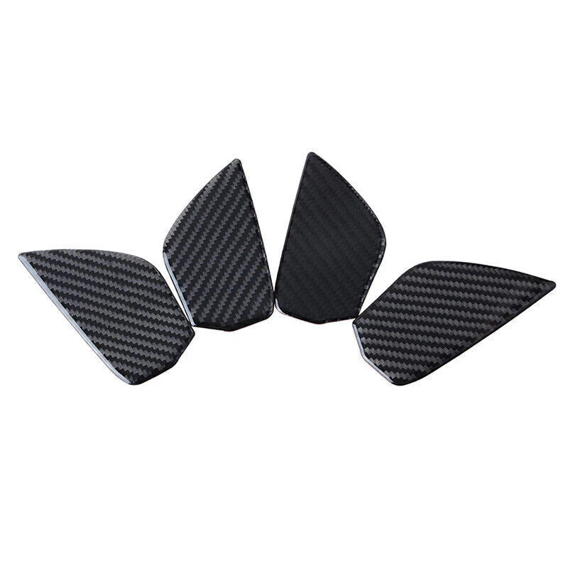 Real Carbon Fiber Interior Door Handle Bowl Cover Trim for Honda Civic (2016-2020)