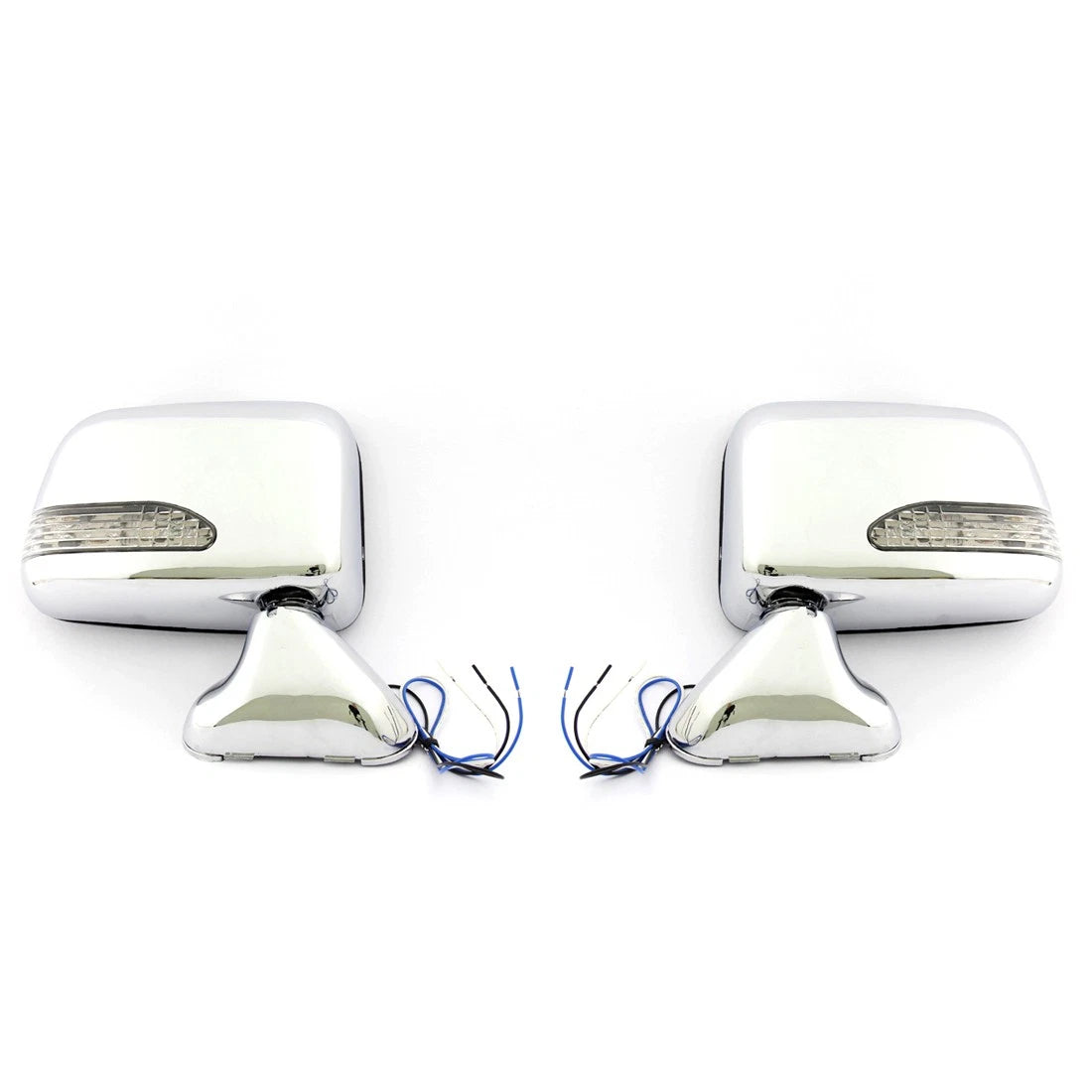 Chrome Door Mirror x2 w/LED for Toyota Hilux2/4WD 1988-2005