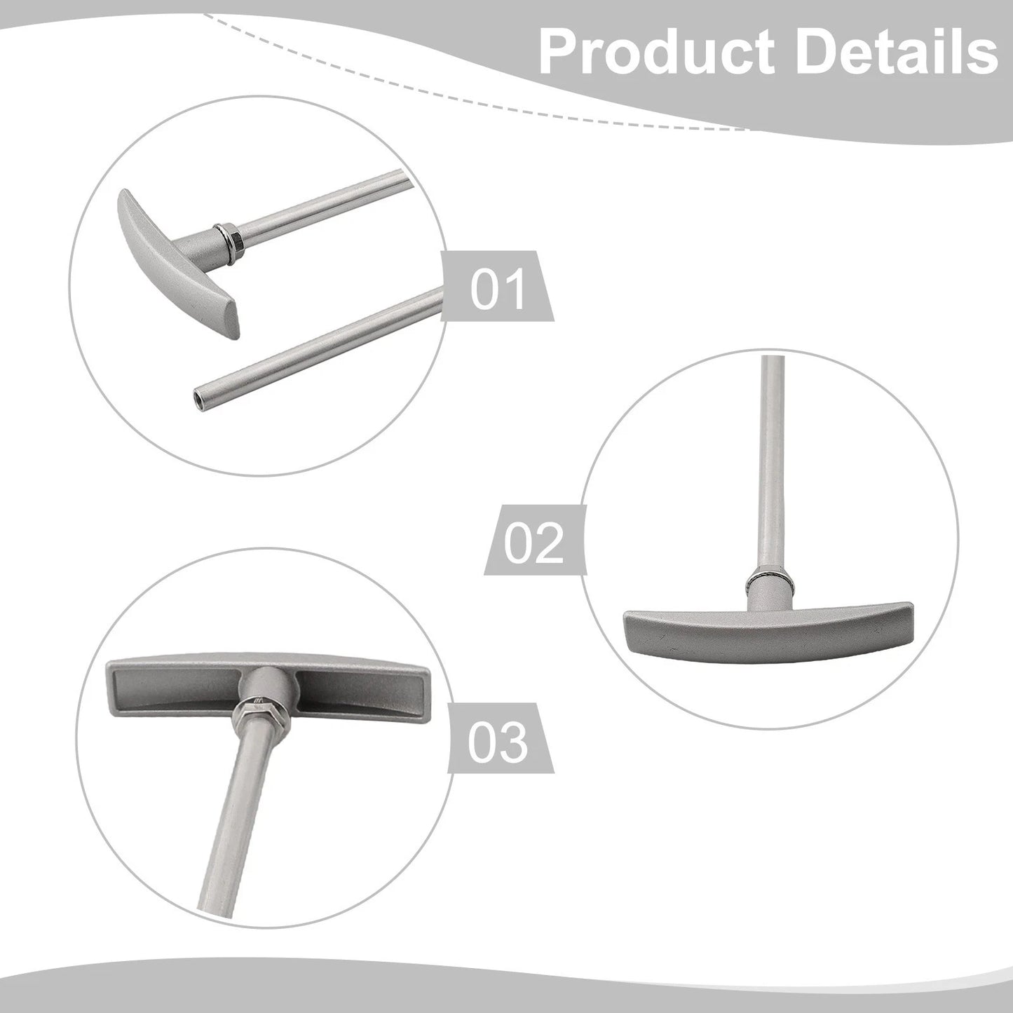 Adjustable Tube Extension / 9in / Tube Extension for RV Waste Valve Shaft