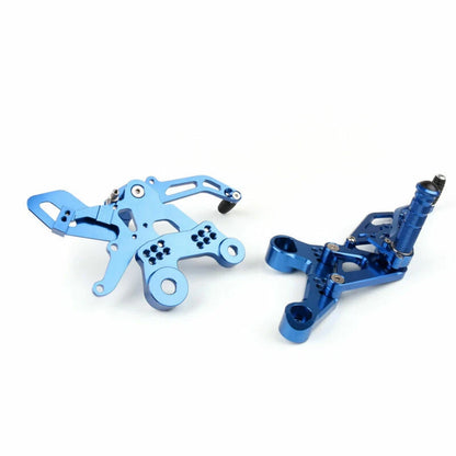 Footpegs Rearset System Blue for Yamaha MT-09 FZ-09 (2014-2016)