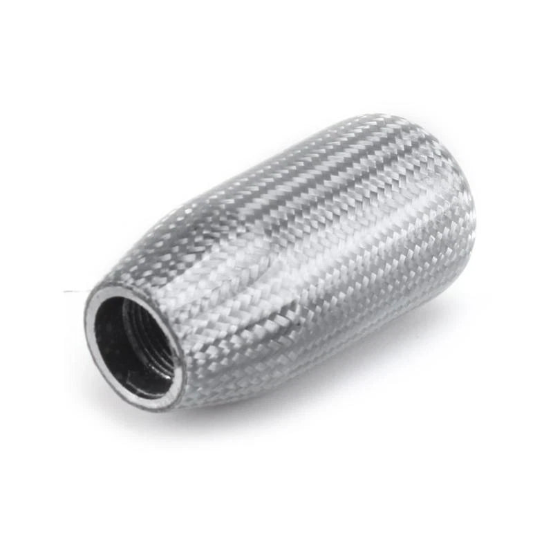 73mm Silver Carbon Fiber Gear Shift Knob for Car (M8, M10, M12)
