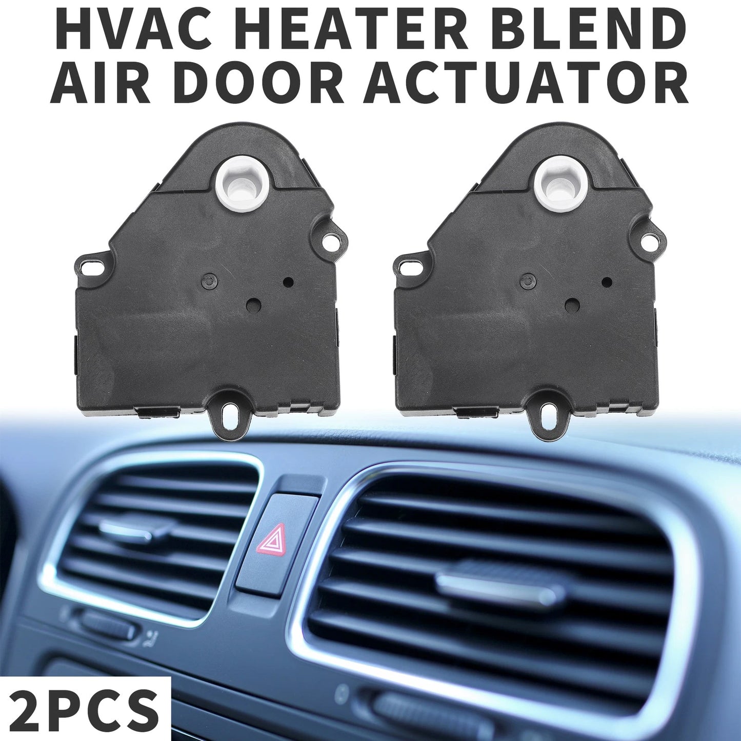 2 x HVAC Heater Blend Door Control Actuator for BUICK CENTURY (1997–2005)