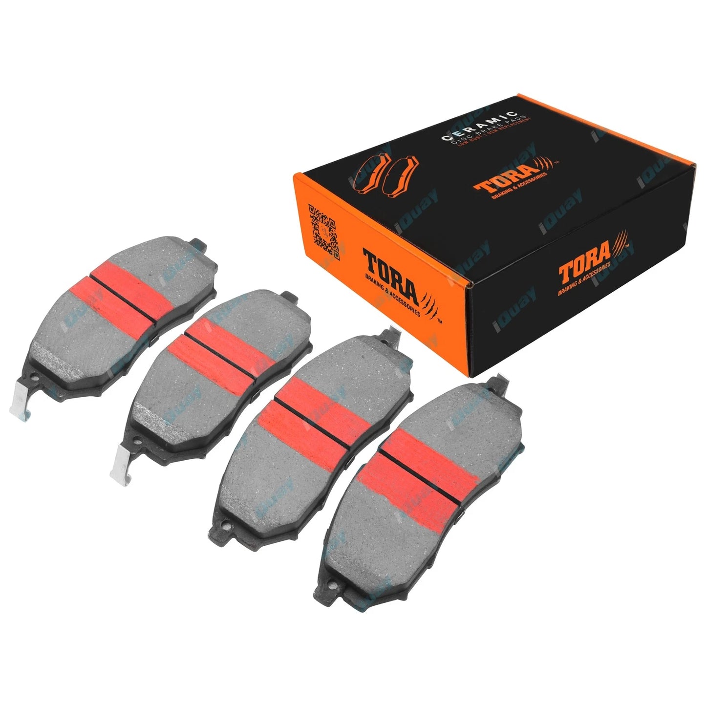 Tora Front Disc Brake Pad Set for Nissan 350Z Z33 3.5L VQ35-DE VQ35-HR 2005~2009