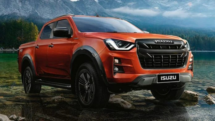 6" Smooth X-Terrain Matte Black Fender Flares for Isuzu D-Max (2020-2022)