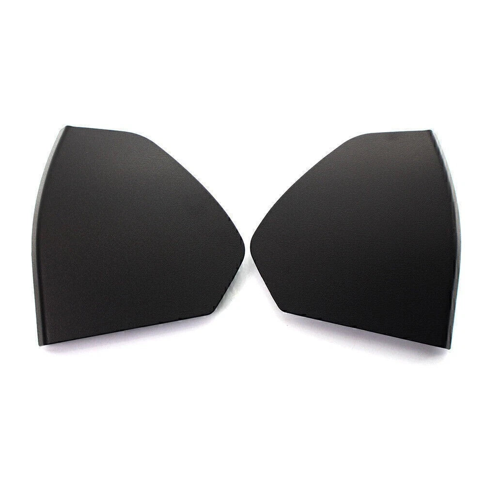 Black Front Door Upper Cover Trim Pair for Mercedes Benz E-Class (2003-2009)