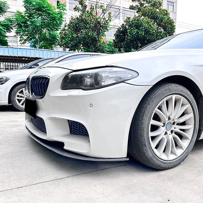 Front Lip Spoiler Kit for BMW F10 F11 M5 (2012-2016) Carbon Fiber Look