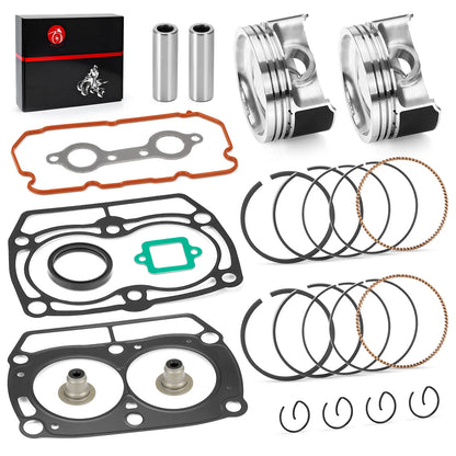Top End Cylinder Piston Rings Gasket for Polaris Ranger 800 RZR S 4 800 (2011–2017)