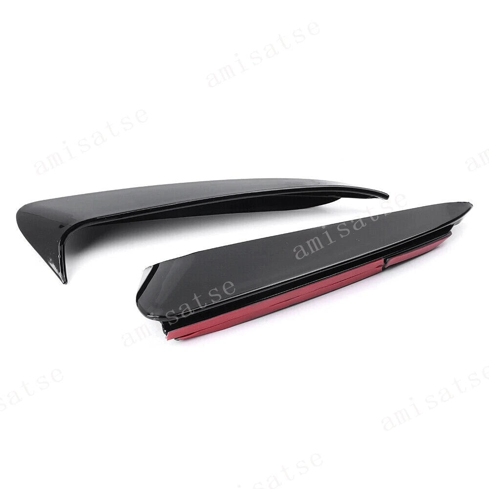 C63 Style Apron Spoiler Canard Trim for Benz W205 (2015-2021)