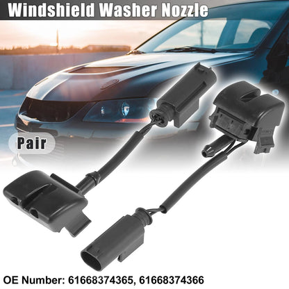 Spray Nozzles 2 x Jet Heated for BMW 3 Series E46 (1997-2005)