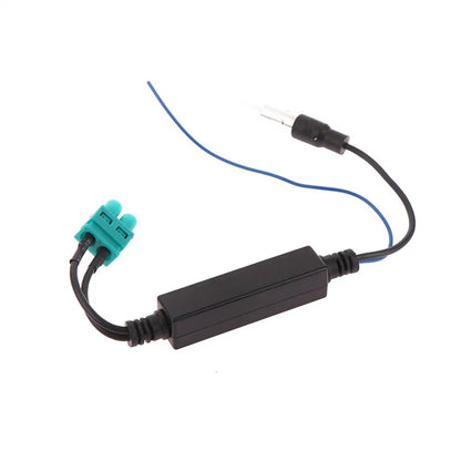 Radio Antenna Male Dual Fakra Amplifier Adapter for Diversity Antenna (N/A)
