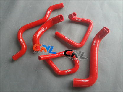 RED Silicone Radiator Hose Kit for Ford Falcon BA BF XR6 (2002-2008)