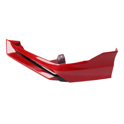 Front Spoiler Lip 4 x for Honda Civic (2022-2024) Black Red