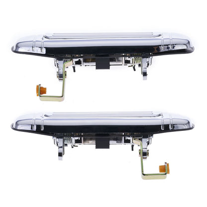 Outer Door Handle Set of 2 for Mitsubishi Pajero (1991-2000) Chrome