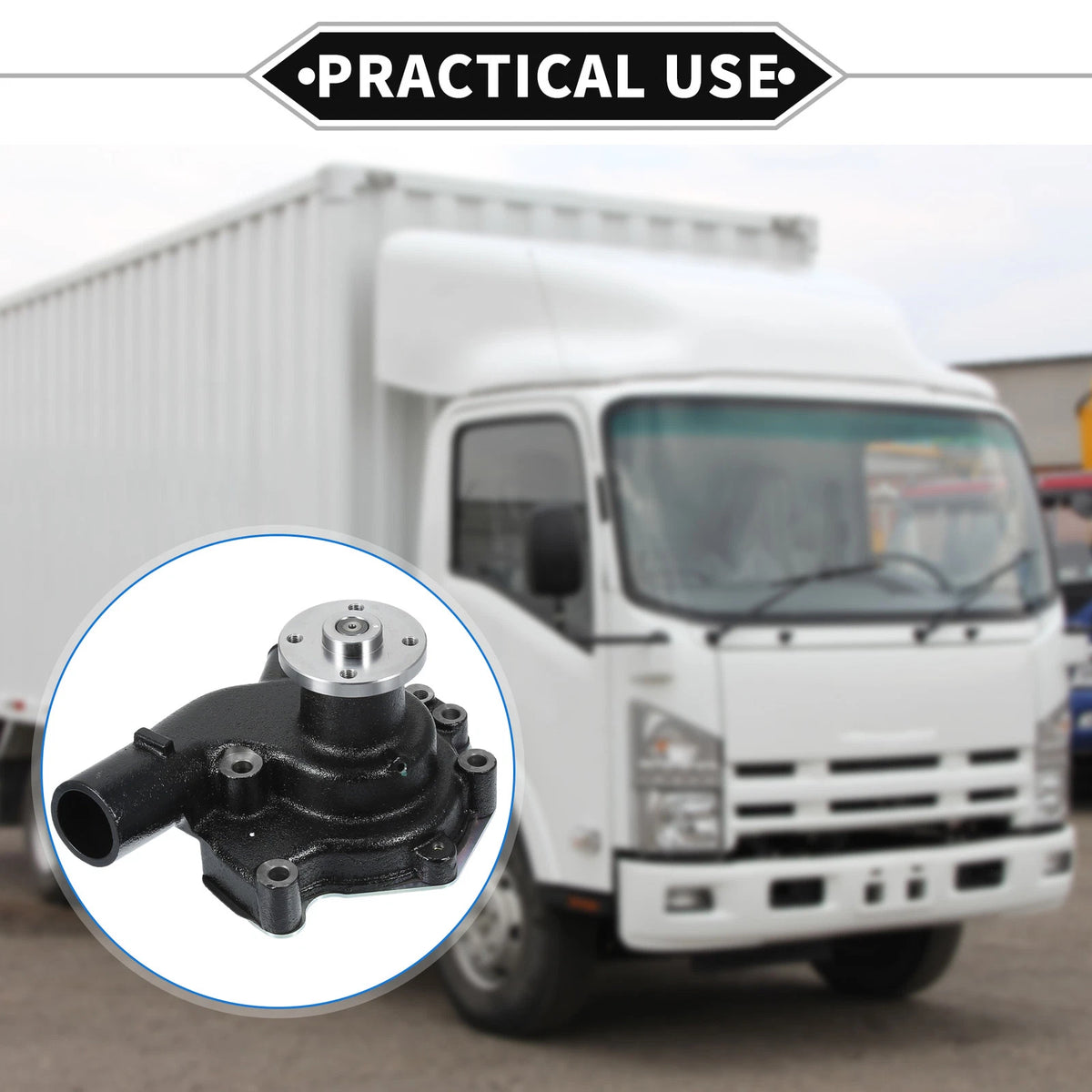 Water Pump with Gasket for Isuzu Liteelf KAD40 KAD50 KBD20 (2000-2005)