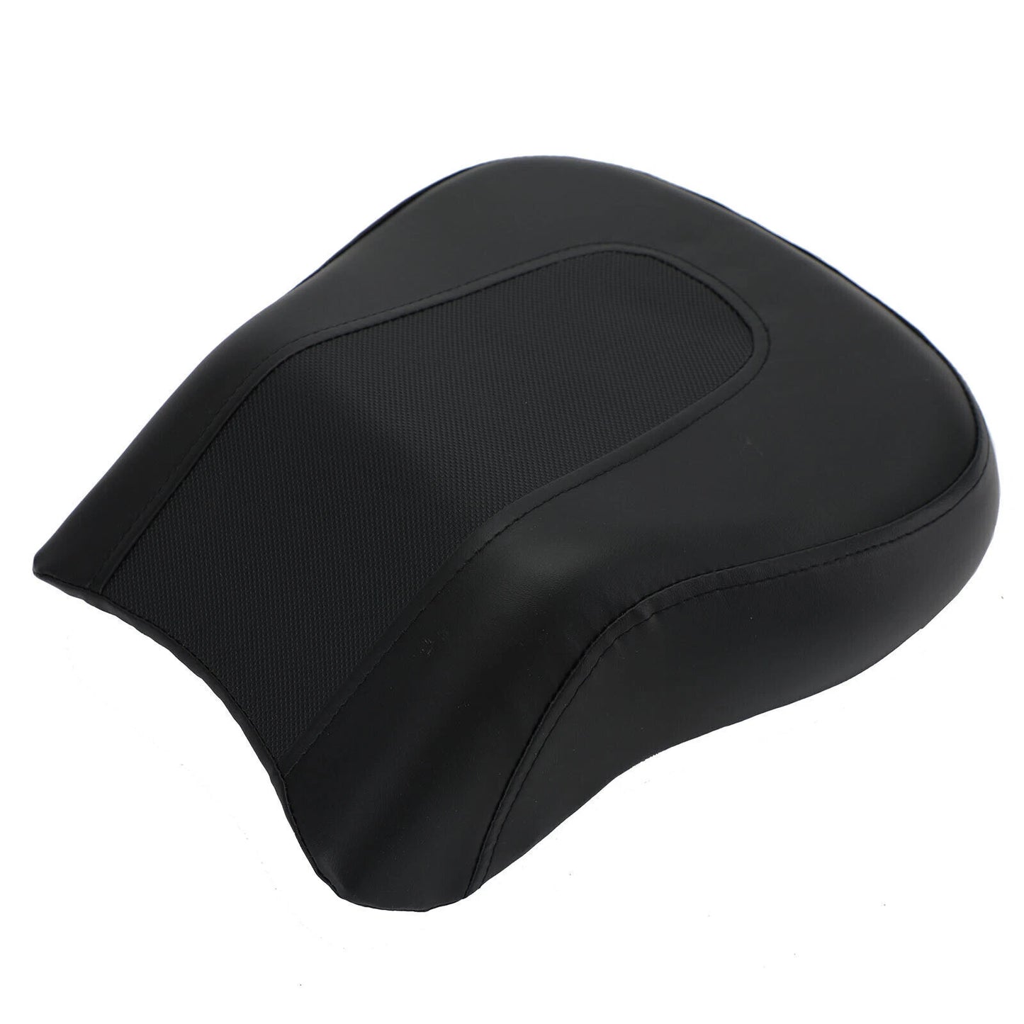 Pillion Seat Rear Bench Black for Harley FLSTF Fat Boy (2008-2014)