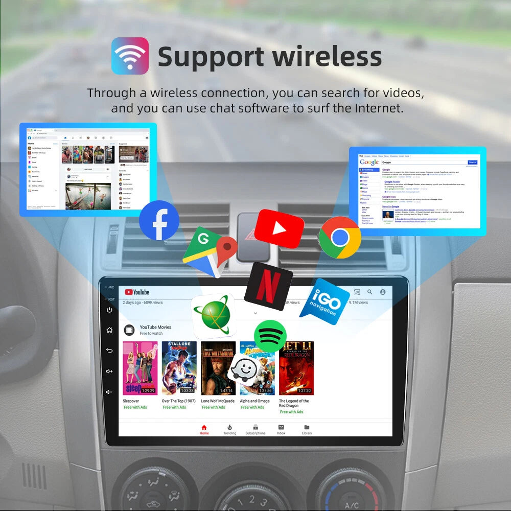 Car Stereo Radio GPS Android WIFI for 2004-07 Mercedes Benz C-Class W203