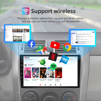 Car Stereo Radio GPS Android WIFI for 2004-07 Mercedes Benz C-Class W203