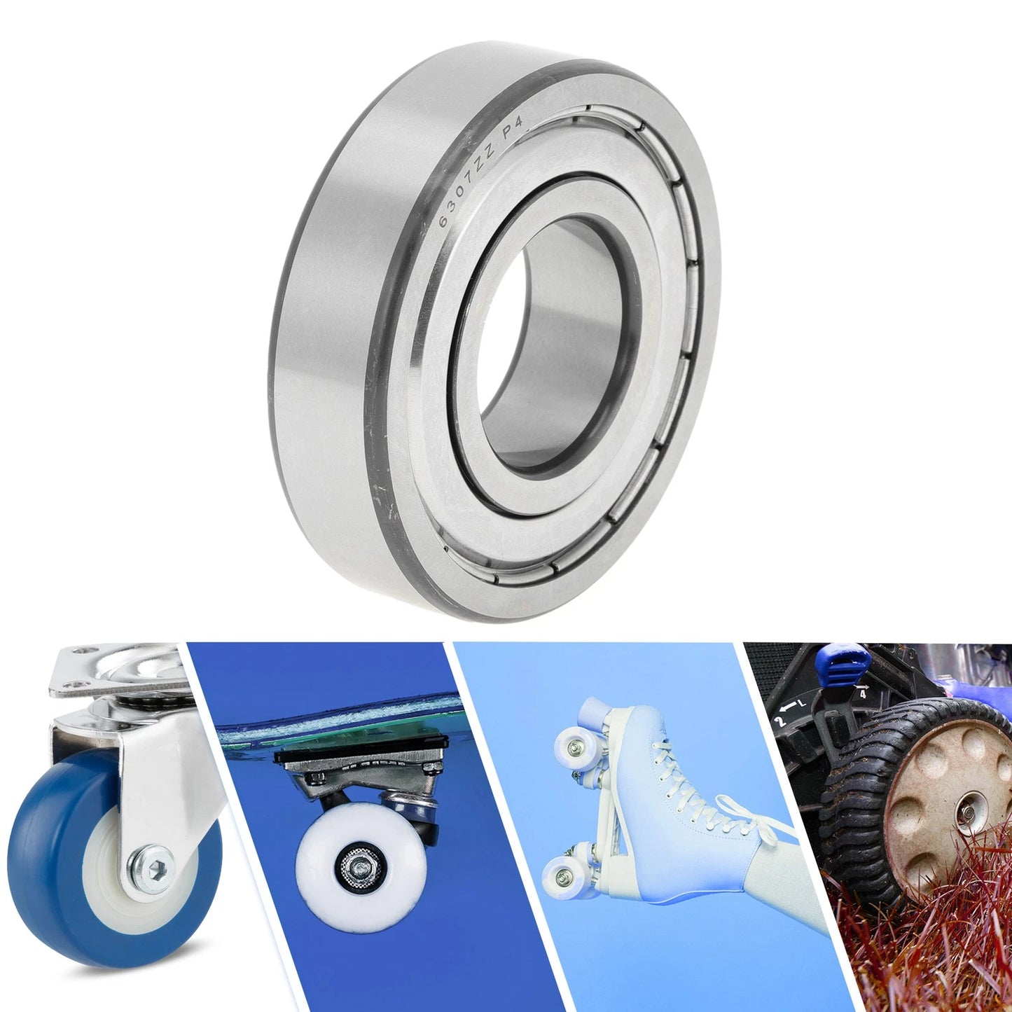 Deep Groove Ball Bearings P4 35x80x21mm 1 Pc for Scooter Skateboard Wheel