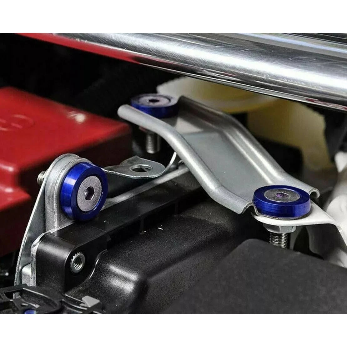 40x Aluminum Fender Bumper Washer Bolts for Car - Engine Bay Dress Up