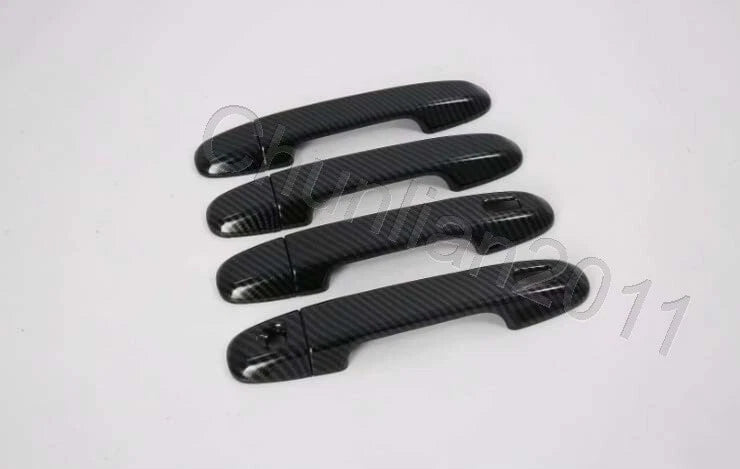 Door Handle Bowl Cover Trim for Subaru Forester 2019-2023 Carbon Fiber