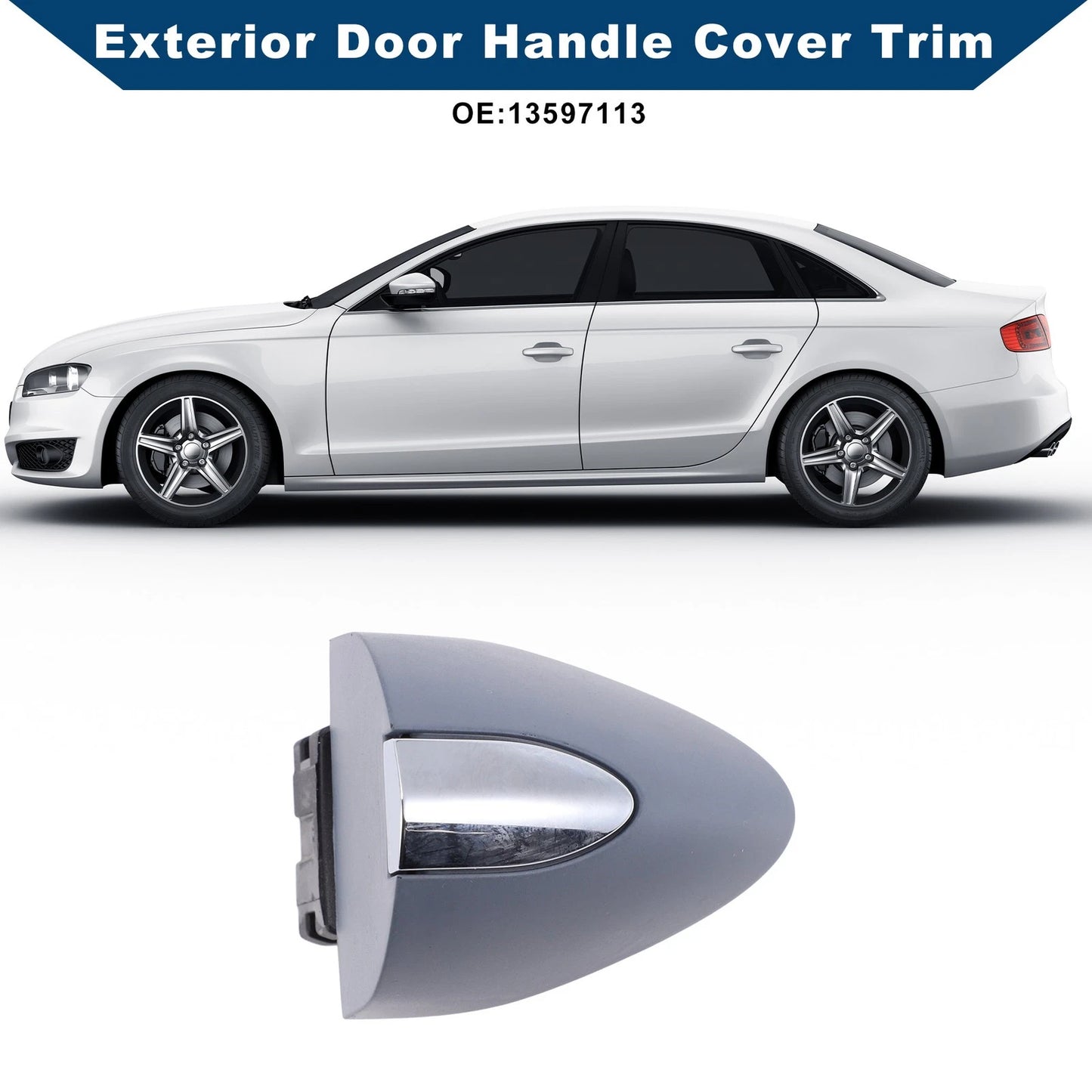 Exterior Door Handle Cover Trim for Buick LaCrosse (2017-2019) Buick Enclave
