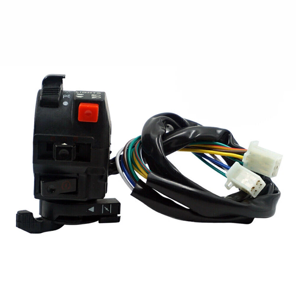 22mm 7/8" Handlebar High/Low Beam On/Off Headlight Throttle Switch for Make & Model