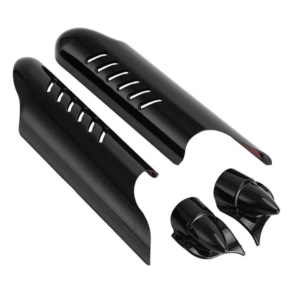 Lower Leg Deflectors Shield Covers for Harley Touring Electra Glide FLHT (2000-2013)